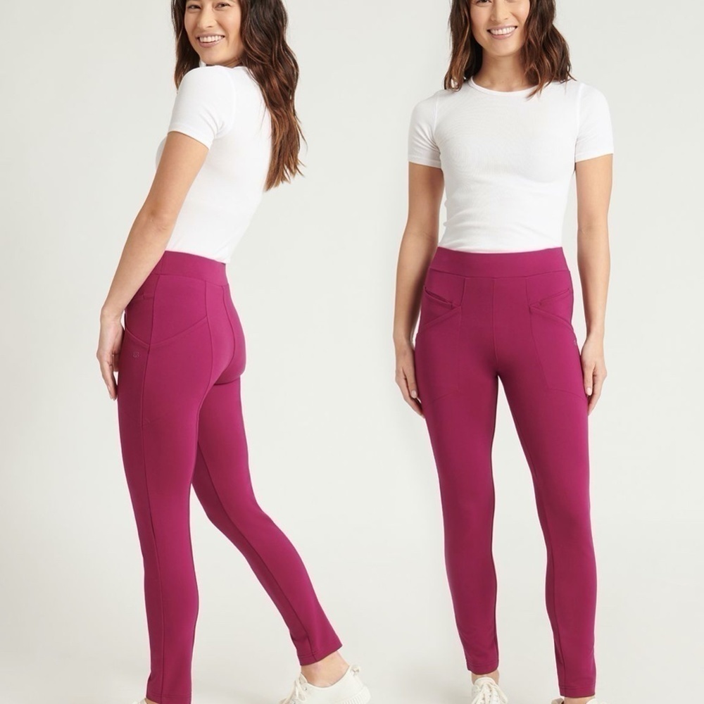 Betabrand Skinny-Leg Journey Pant Leggings Petite NWOT